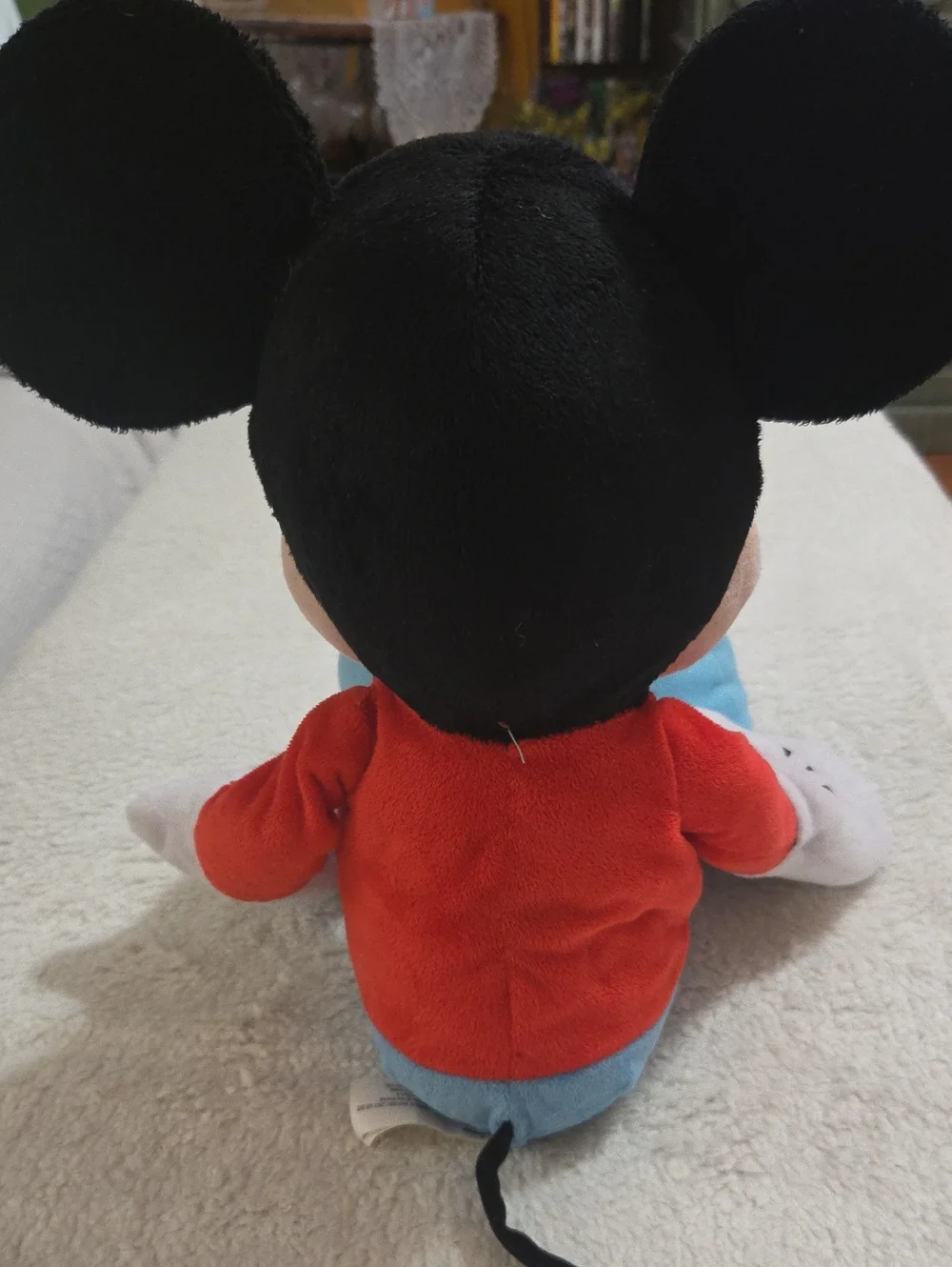 DISNEY SNOWFLAKE 20 IN MICKEY MOUSE STUFFED PLUSH TOY